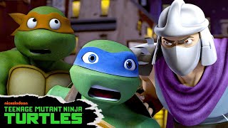 Every Ninja Turtle EVER Teams Up To Fight Shredder ⚔️  FINAL BATTLE  Teenage Mutant Ninja Turtles [upl. by Ahsiaa]