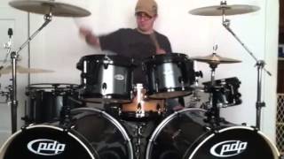 Another testing of my pdp double drive 8 piece drum kit [upl. by Adolpho]