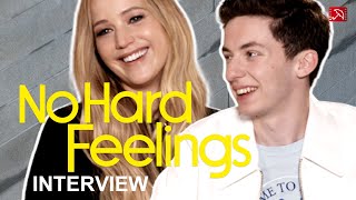 Jennifer Lawrence amp Andrew Barth Feldman NO HARD FEELINGS Interview 2023 [upl. by Crompton]