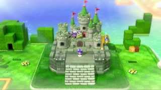 Super Mario 3D World Playthrough Part 1 [upl. by Mairim]