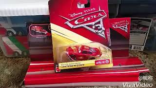 Cars 3 Mattel Rusteze Racing Center Lightning McQueen Target Exclusive [upl. by Ponton]