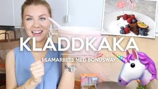 Vego med Therese VEGANSK KLADDKAKA i samarbete med Bonusway [upl. by Sheline]