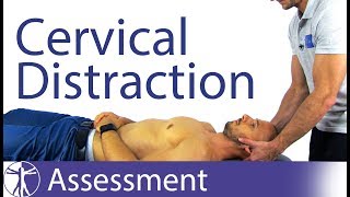 Cervical Distraction Test  Cervical Radicular Syndrome [upl. by Acissehc442]