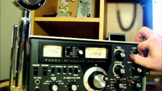 Yaesu SSB Transceiver FT  101E No Transmit [upl. by Saree]