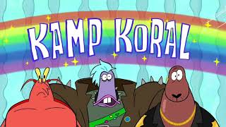 SpongeBob SquarePants  Kreepaway Kamp  Kamp Koral Cheer French [upl. by Yblehs449]