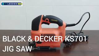 BLACK amp DECKER KS701EB1 520W Variable Speed Jig Saw  Installation Video [upl. by Aushoj]