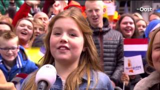 Samenvatting van bezoek Koninklijke familie aan Zwolle tijdens Koningsdag 2016 [upl. by Siro]