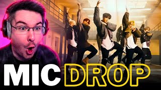 NON KPOP FAN REACTS TO BTS For The FIRST TIME  BTS 방탄소년단 MIC Drop Official MV REACTION [upl. by Auqinehs]