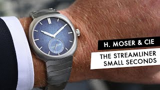 QUICK LOOK The New H Moser amp Cie Streamliner Small Seconds MicroRotor [upl. by Wilmette]