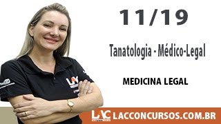 Tanatologia  MédicoLegal Medicina Legal  1119 [upl. by Assenaj]