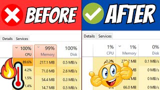 How To Fix 100 CPUMemoryDISK Usage Problem in Windows 10 [upl. by Sullecram95]