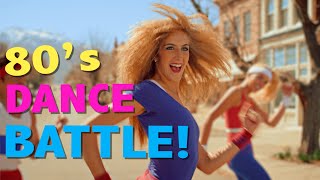 80s DANCE BATTLE  Boys vs Girls [upl. by Danieu356]