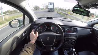 Peugeot 508 SW 20 BlueHDi 2015  POV Drive [upl. by Korb]