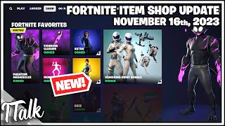 NEW ITEM SHOP LAYOUT Fortnite Item Shop Update November 16th 2023 Fortnite OG [upl. by Dyraj]