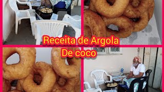 RECEITA DE ARGOLAS DE COCO [upl. by Naux]