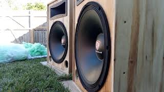 Rockville RVP18W4 18 inch Subwoofer BASS TEST [upl. by Asiluj]