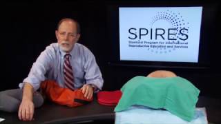 SPIRES Post Partum IUD insertion training demonstration [upl. by Hennebery]