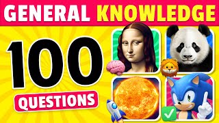 🧠 How Good is Your General Knowledge Take This 100Question Quiz To Find Out ✅ [upl. by Saleme440]