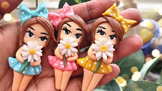 Clay Dolls Tutorial  How to make clay dolls  Cold Porcelain Art  Clay Craft Ideas  Air Dry Clay [upl. by Ahtamat501]