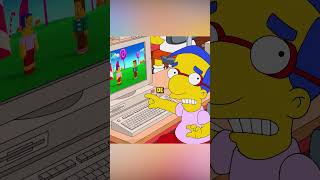 Trouvé un bug dans le jeu 🕹🤑simpsons dessinanimé lessimpson [upl. by Atnoled]