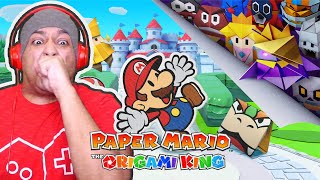 NEW PAPER MARIO LETS GOO PAPER MARIO ORIGAMI KING 01 [upl. by Elnora]