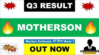 Motherson sumi Q3 Results 2024  Motherson sumi results  Motherson sumi latest news  motherson [upl. by Cleland]