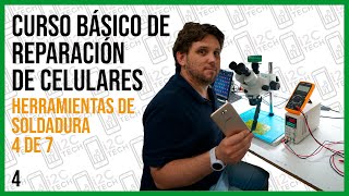 4 CURSO DE REPARACION DE CELULARES  ¿Qué HERRAMIENTAS necesito  Herramientas de SOLDADURA 🔧📱👌 [upl. by Ramas]