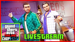 GTA 5 Online  SOLO All Salvaged Vehicle Robberies amp Other Shenanigans  OddManGaming Livestream [upl. by Aneerb]