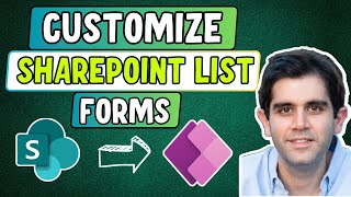 SharePoint Form Customization with Modern Power Apps Controls  StepbyStep Tutorial [upl. by Leacock979]