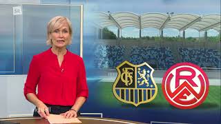 1FC Saarbrücken – RotWeiss Essen 11 01  2442024 [upl. by Inneg]