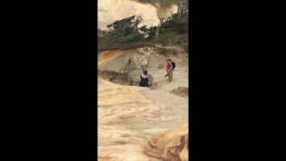 Cape Kiwanda sandstone pedestal toppled explicit language [upl. by Eimar]