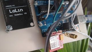 Nodemcu  GSM SIM800L Security Coding  Sketh dan penjelasannya [upl. by Shererd]