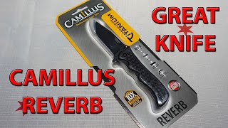 Camillus Reverb Leisure Pocket Knife [upl. by Eladnwahs]