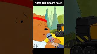 A heartwarming tale of bears defending their home【we bare bears S01E015】shorts we bare bears [upl. by Caro725]