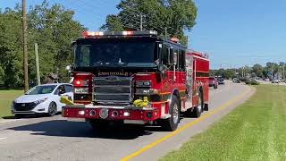 101324  Knightdale Fire  Engine 131 [upl. by Eladnwahs]