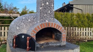 Pizza Oven  How to Build Brick Pizza Oven  Kendi Yaptığım İlk Pizza Fırını [upl. by Attenaej]