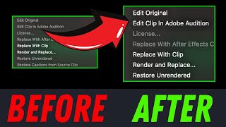 Premiere Pro Edit Clip in Audition Greyed Out Problem — SOLVED [upl. by Znarf399]