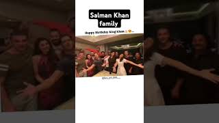 Salman Khan family Celebrate Sharukh khans Birthday shortfeed trending shorts srkfan ytshorts [upl. by Animlehliw]