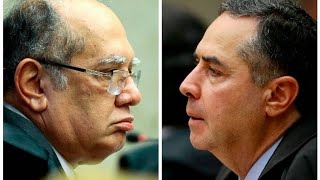 BARROSO E GILMAR MENDES BATEM BOCA E SESSÃO É SUSPENSA [upl. by Sira786]