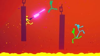 НОВЫЕ КАРТЫ И СУПЕР СЕКРЕТНОЕ ОРУЖИЕ В БИТВЕ МАЛЕНЬКИХ ЧЕЛОВЕЧКОВ Stick Fight The Game [upl. by Grote]