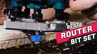 Top 5 Best Router Bit Sets Review in 2023  for Beginners amp Professional [upl. by Marmaduke]