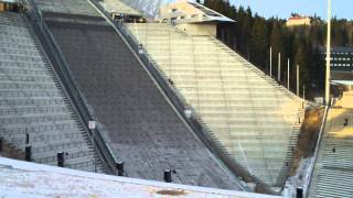 Holmenkollen Ski Jump Oslo Norway English [upl. by Lathrope]