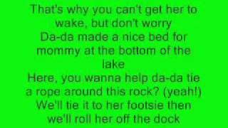 Eminem 97 Bonnie And Clyde Lyrics [upl. by Rodenhouse673]