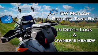 SW Motech Pro City TankBag  Owners Review [upl. by Benenson861]