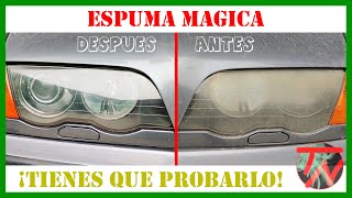 Restaurar FAROS COCHE  en 5 minutos Pulir SIN herramientas 🧰 NO Barniz 🔆💡 [upl. by Eesdnil]