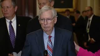 Mitch McConnell Freeze with Curb Your Enthusiasm Theme [upl. by Gibson]