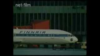 Finnair Sud SE201 Caravelle 10B3 Super B OHLSA Helsinki at Moscow International Sheremetyevo a [upl. by Wojcik]