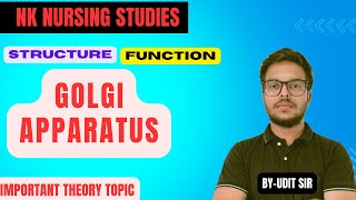 Golgi Apparatus ll structure ll function ll important cell organelle ll byUdit Sir [upl. by Sutherlan]