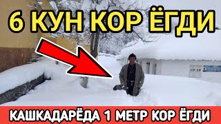 ДАХШАТ КАШКАДАРЁДА 1 МЕТР КОР ЁГДИ😱 [upl. by Eddy]