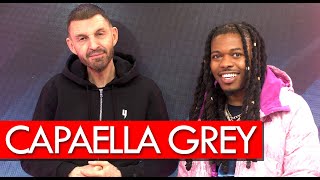 Capella Grey on Gyalis the remixes New York Talk Nice Church influence  Westwood [upl. by Demy]